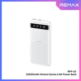 REMAX - RPP-10 Hintom Series 10000mAh Fast Charging Power Bank (2.4A) - White
